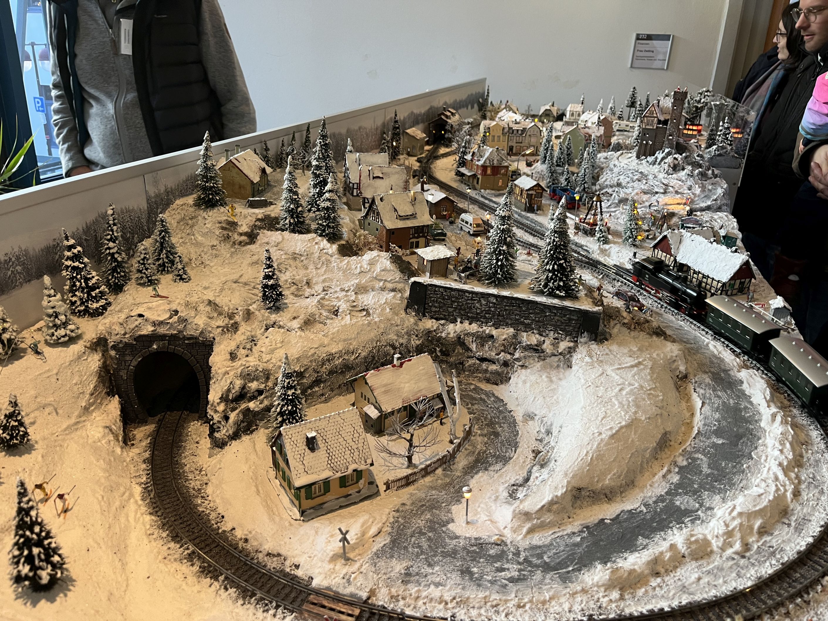 Winter-Modellbahn